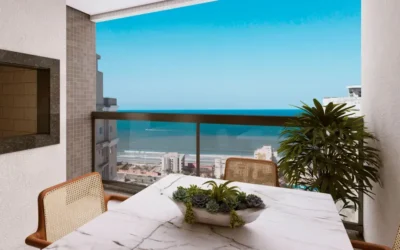 Apartamento de frente para o mar no Recreio dos Bandeirantes