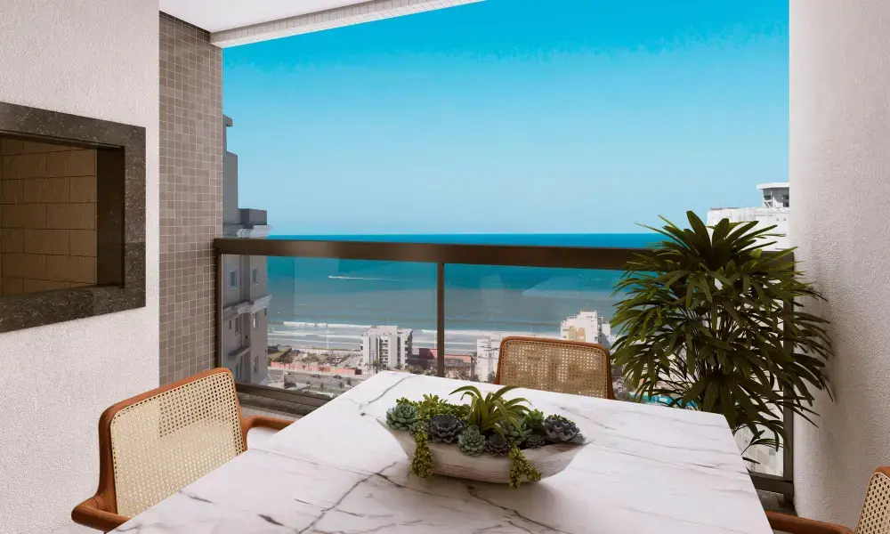 Apartamento de frente para o mar no Recreio dos Bandeirantes